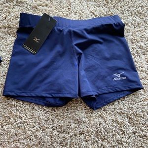 Mizuno spandex shorts NWT